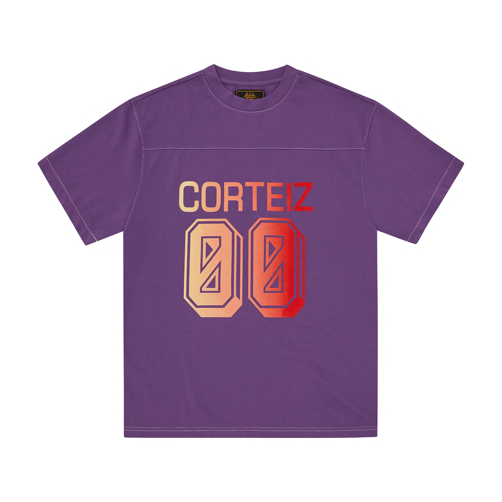 Corteiz 00 Heavyweight Tee - Purple