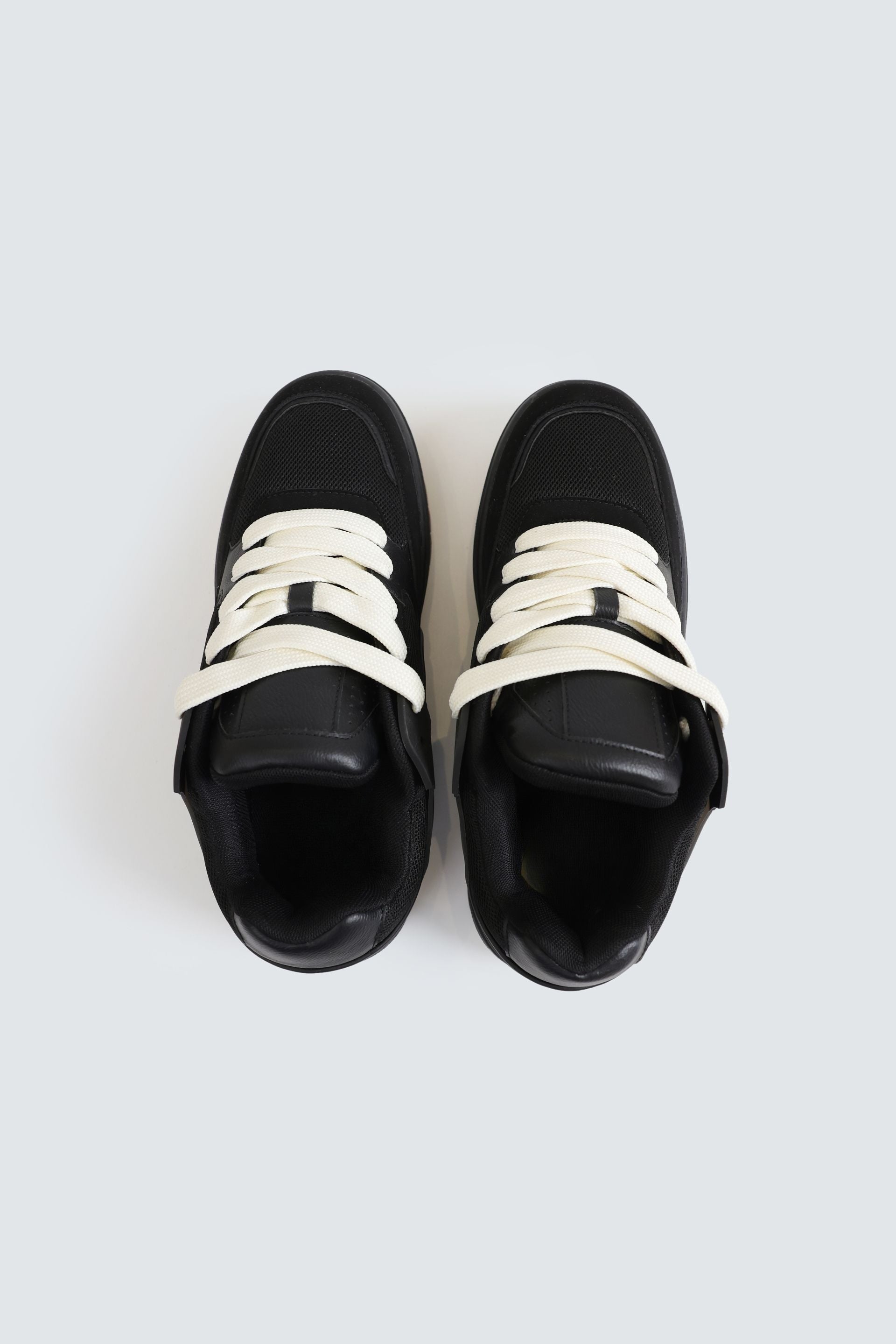 Bags End Men's Black Multi-Piece Sneakers