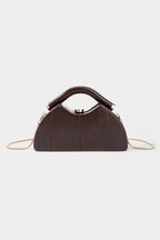 Bags End Faux Leather Clutch Bag