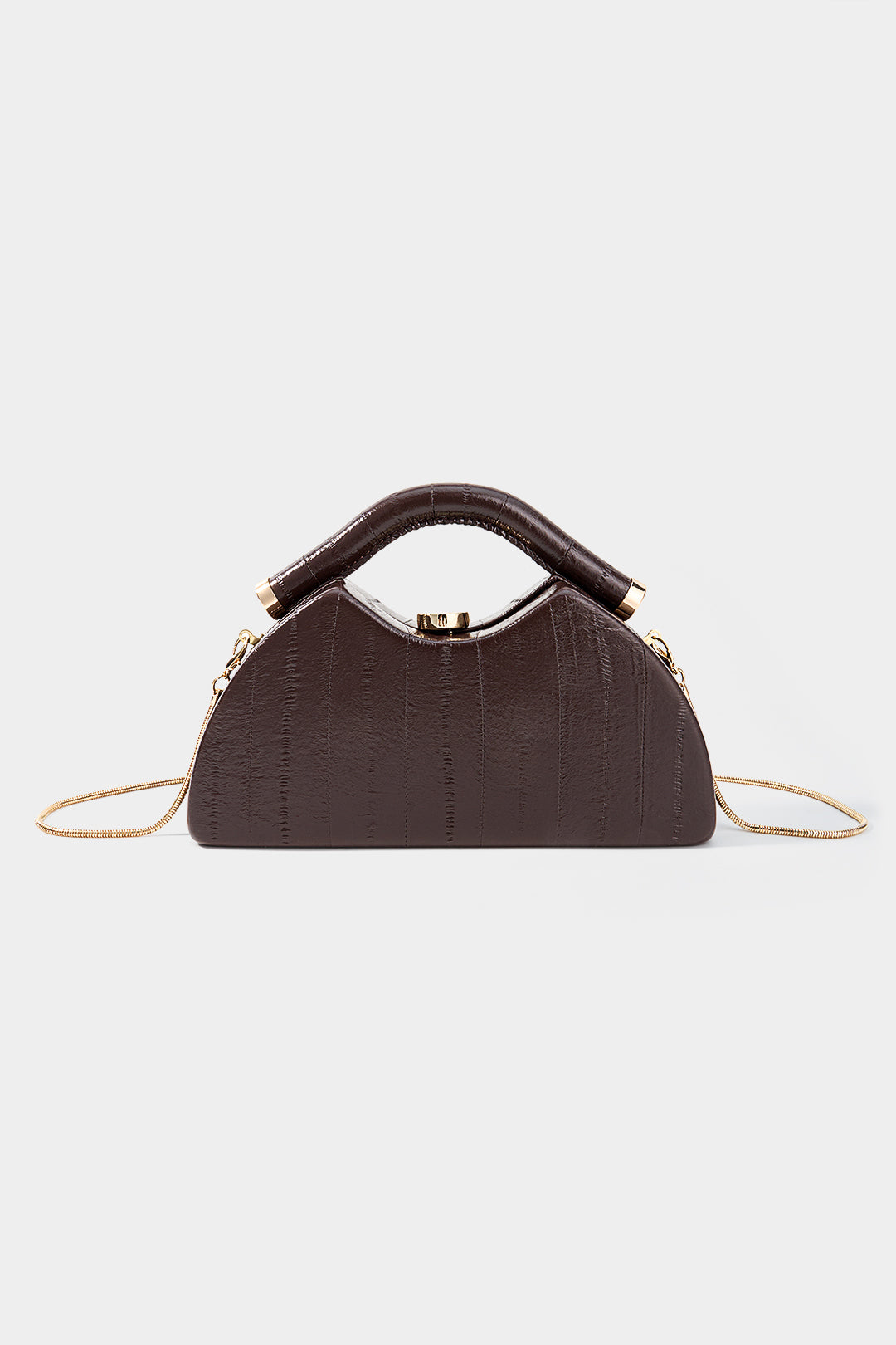 Bags End Faux Leather Clutch Bag