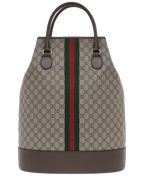 Gucci Signature GG Canvas Savoy Duffle Bag – Beige