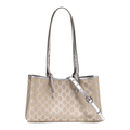 Gucci GG Supreme Monogram Canvas Tote Bag – Beige