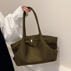 Bags End Ginny Vegan Suede Tote Bag