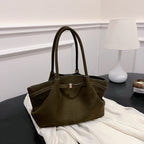 Bags End Ginny Vegan Suede Tote Bag