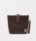 Women Shoulder Bag-DARK BROWN