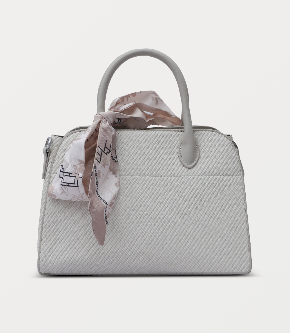 Women Shoulder Bag-WHITE