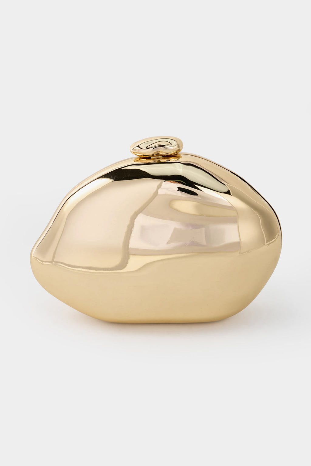 Bags End Bags End Alloy Irregular Clutch Bag