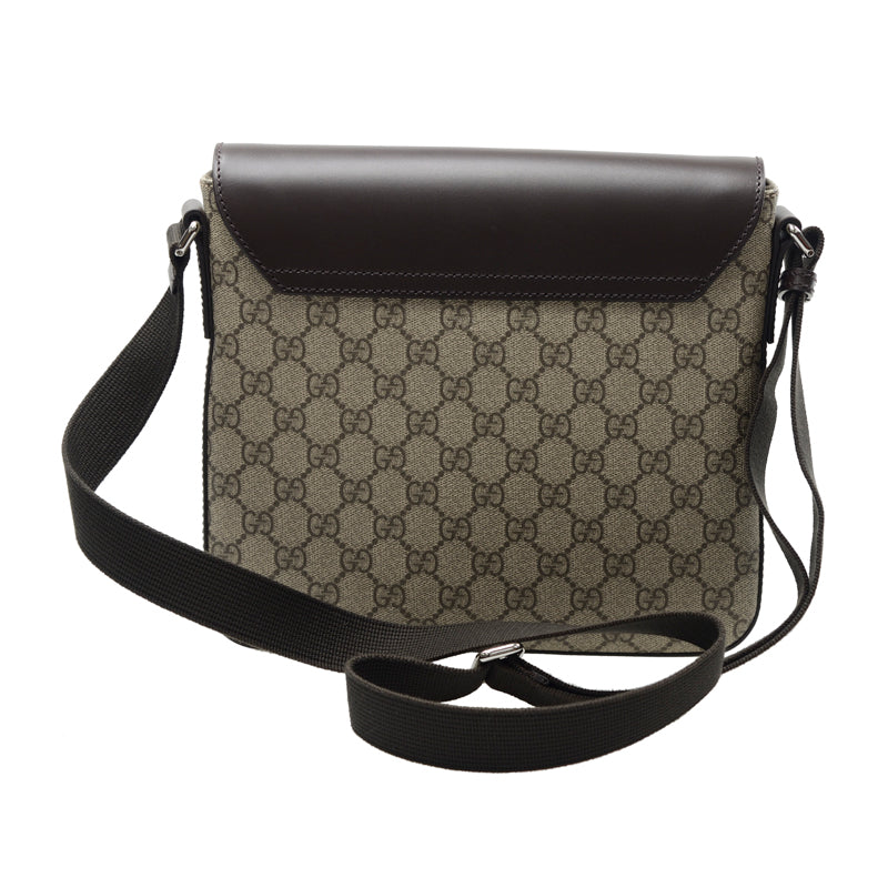 Gucci Crossbody Bag - Beige in Beige - rear view showing the bag's shape, finish and visible design details.