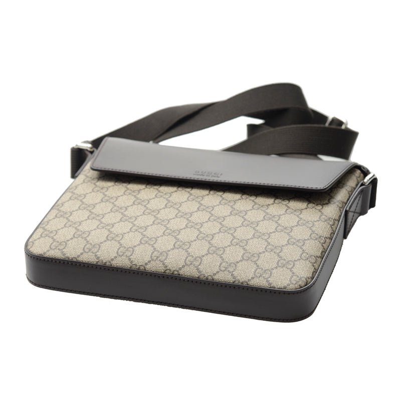 Gucci Crossbody Bag - Beige in Beige - side view showing the bag's shape, finish and visible design details.
