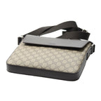 Gucci Crossbody Bag - Beige in Beige - side view showing the bag's shape, finish and visible design details.
