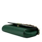 Gucci Diana Mini Top Handle Crossbody Bag - Green in Green - detail view 5 showing the bag's shape, finish and visible design details.