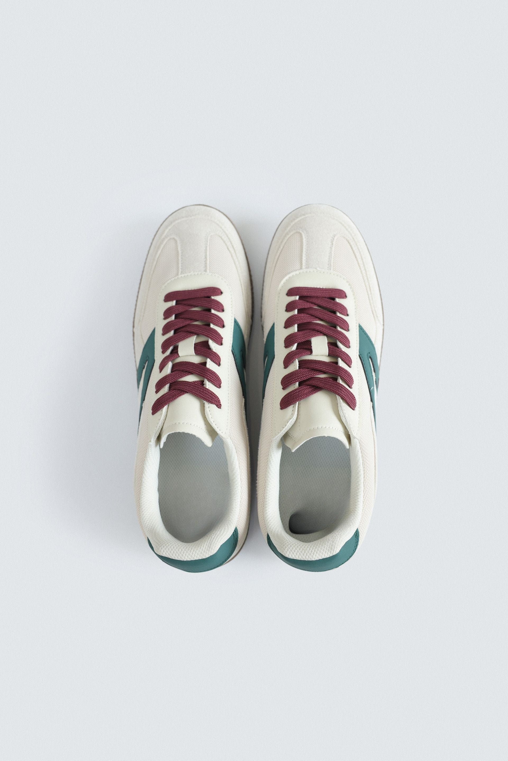 Bags End Men's White Multi-Piece Sneakers
