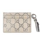 Gucci GG Coated Fabric Card Holder – Beige