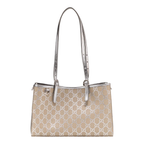 Gucci GG Supreme Monogram Canvas Tote Bag – Beige