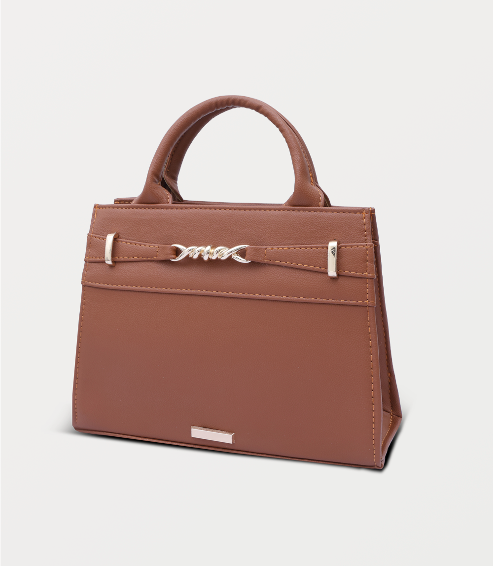 Women Shoulder Bag-TAN