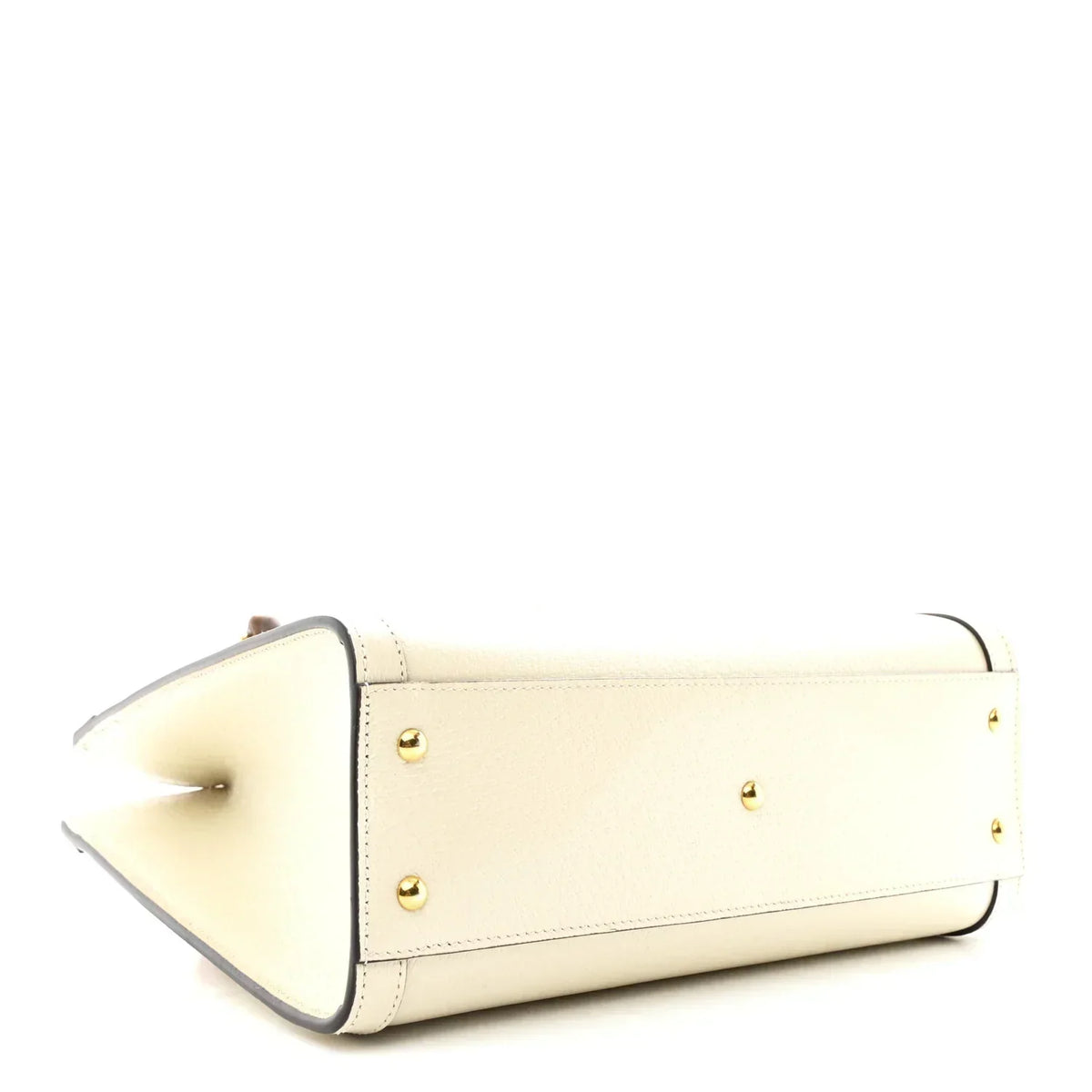 Gucci Diana Medium Tote Bag - Neutral in Neutral - detail view 5 showing the bag's shape, finish and visible design details.