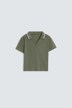 Bags End Women's Cropped Slim Fit Polo Shirt