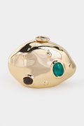 Bags End Bags End Alloy Irregular Clutch Bag