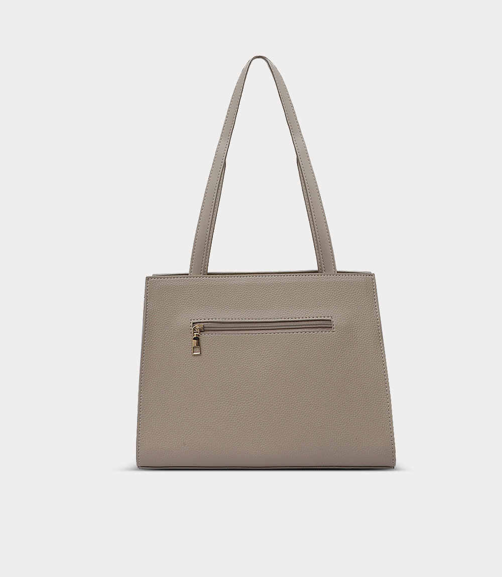 Women Shoulder Bag-BEIGE