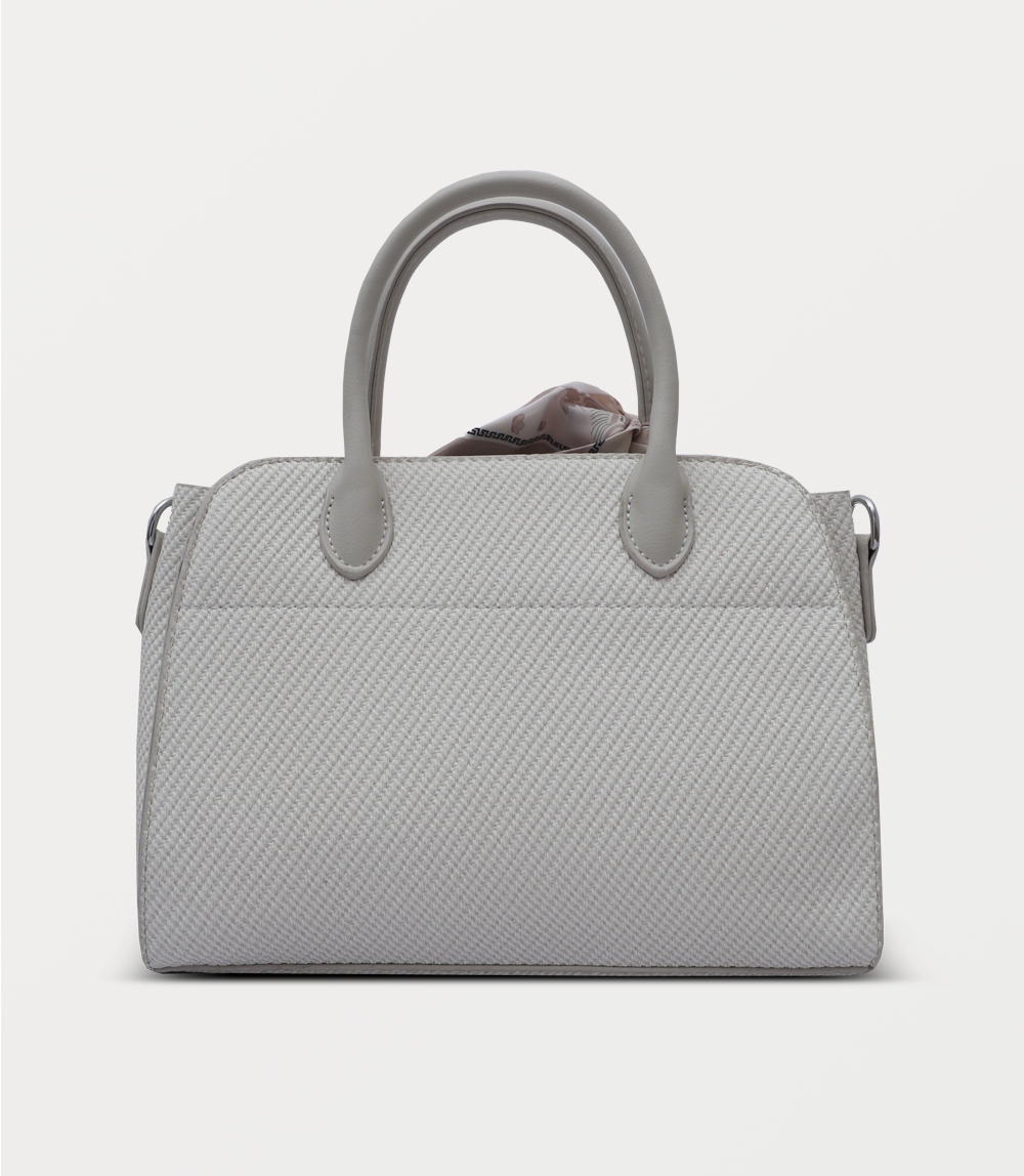 Women Shoulder Bag-WHITE