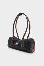 Bags End Faux Leather Shoulder Tote Bag