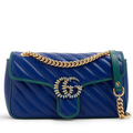 Gucci GG Marmont Mini Shoulder Bag – Blue