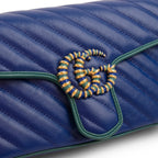 Gucci GG Marmont Mini Shoulder Bag – Blue