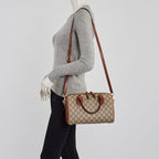 Gucci GG Supreme Canvas Small Boston Handbag – Beige