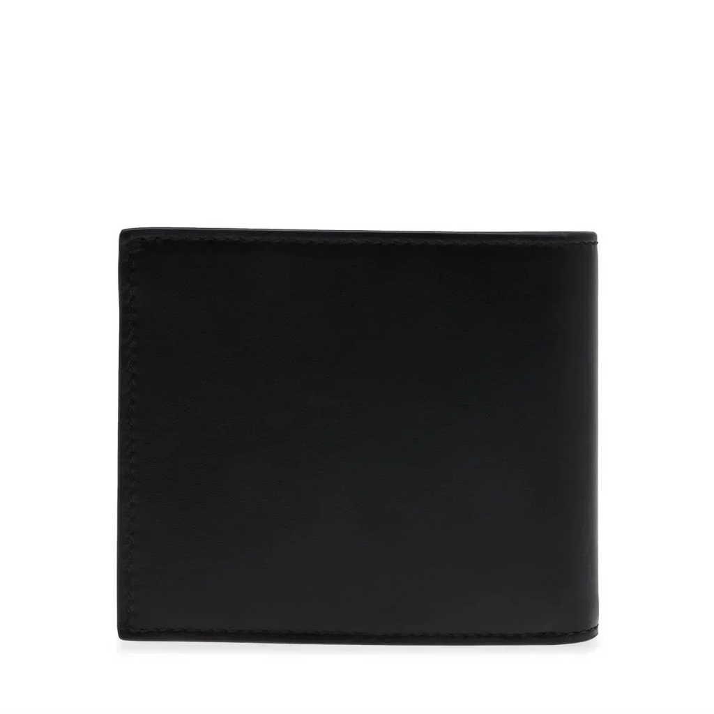 Gucci Blade Embroidery Leather Wallet - Black in Black - detail view 4 showing the bag's shape, finish and visible design details.