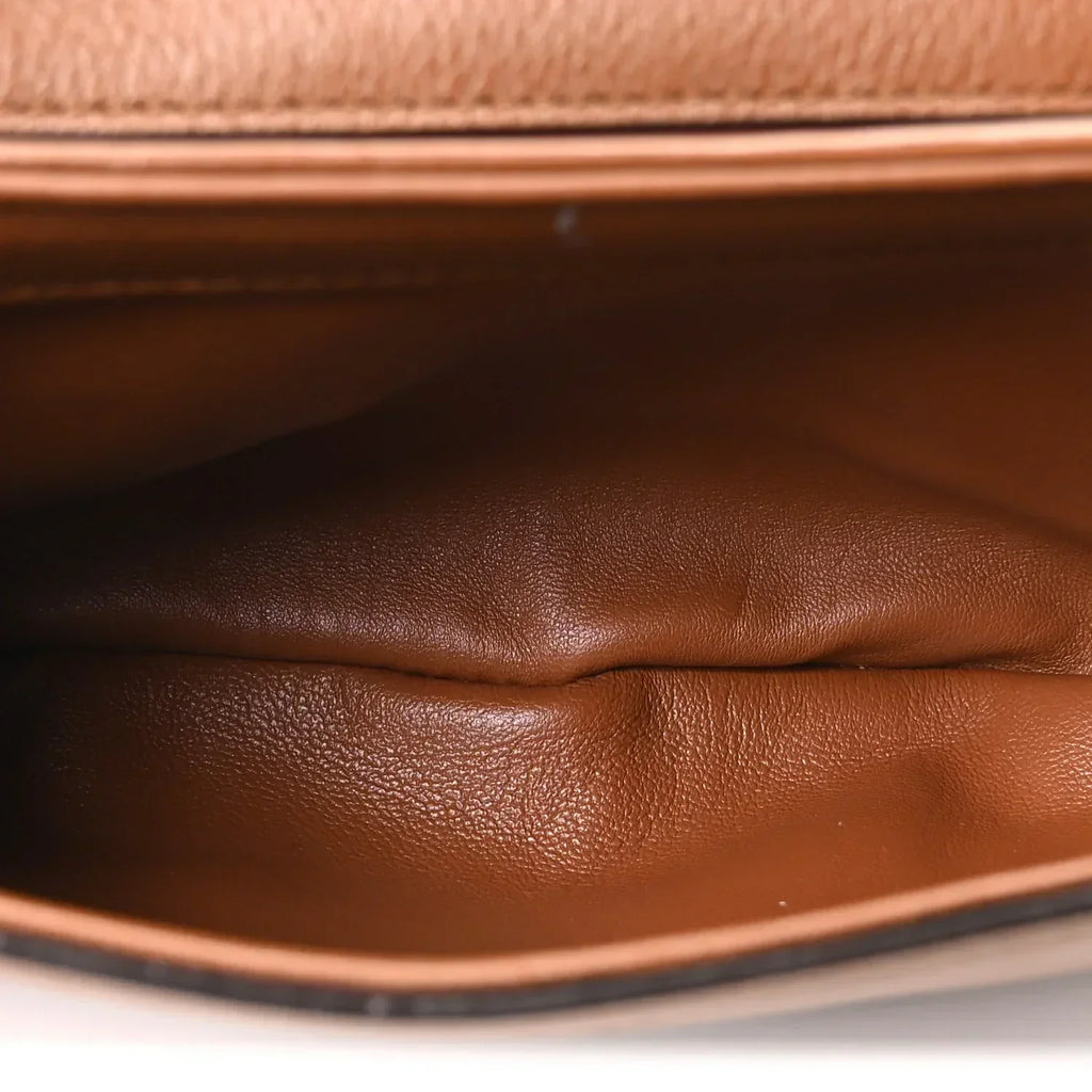Gucci Blondie Shoulder Bag - Brown in Brown - detail view 5 showing the bag's shape, finish and visible design details.