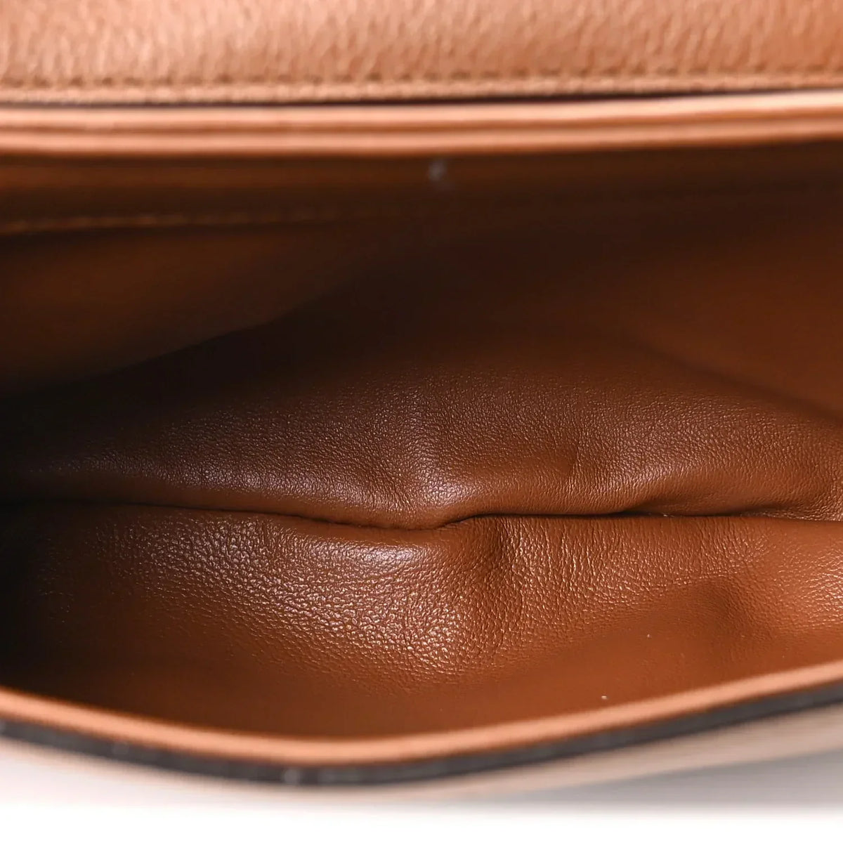 Gucci Blondie Shoulder Bag - Brown in Brown - detail view 5 showing the bag's shape, finish and visible design details.