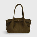 Bags End Ginny Vegan Suede Tote Bag
