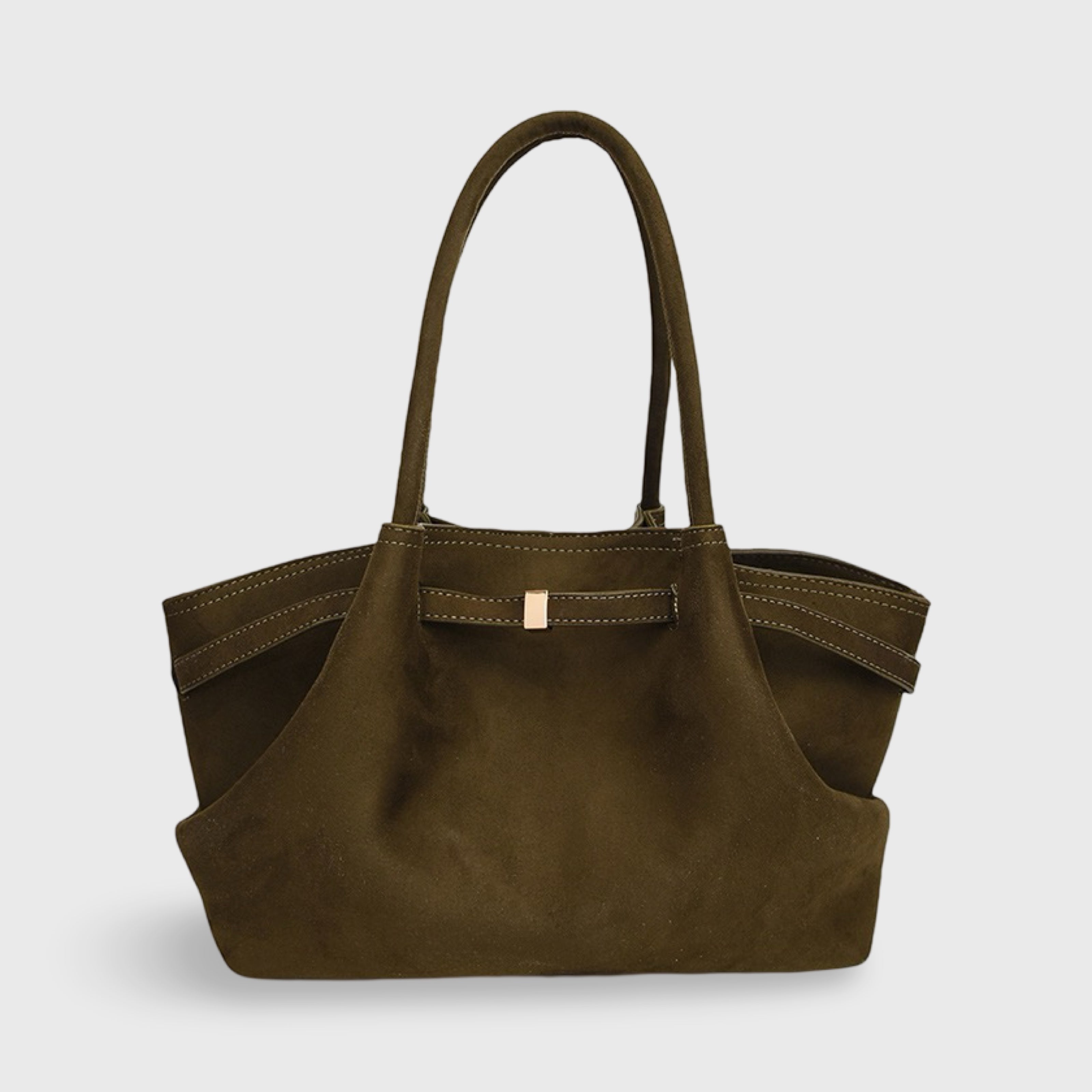 Bags End Ginny Vegan Suede Tote Bag