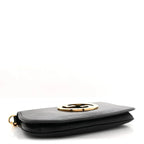Gucci Blondie Shoulder Bag - Black in Black - detail view 4 showing the bag's shape, finish and visible design details.