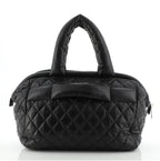 Chanel Coco Cocoon Bowling Bag Quilted Lambskin Medium