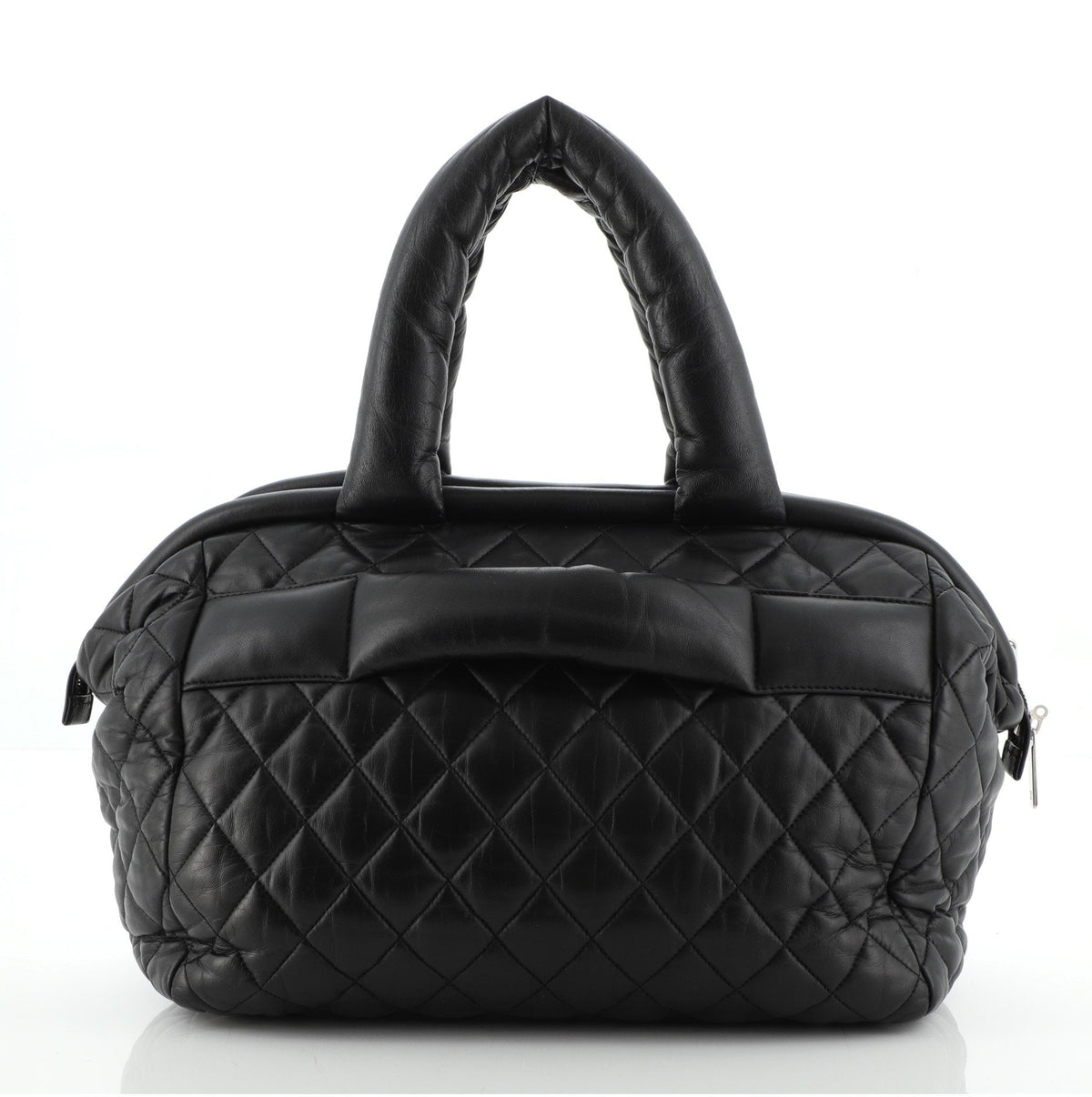 Chanel Coco Cocoon Bowling Bag Quilted Lambskin Medium