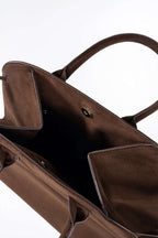 Bags End Faux Suede Tote Bag