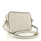 Gucci Horsebit 1955 Small Shoulder Leather Bag – Mystic White