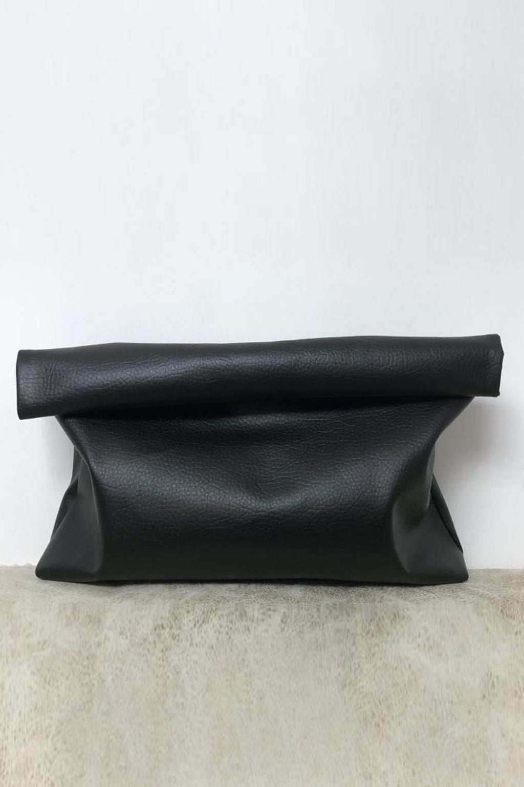 Bags End Faux Leather Clutch Bag