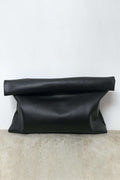 Bags End Faux Leather Clutch Bag