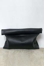 Bags End Faux Leather Clutch Bag