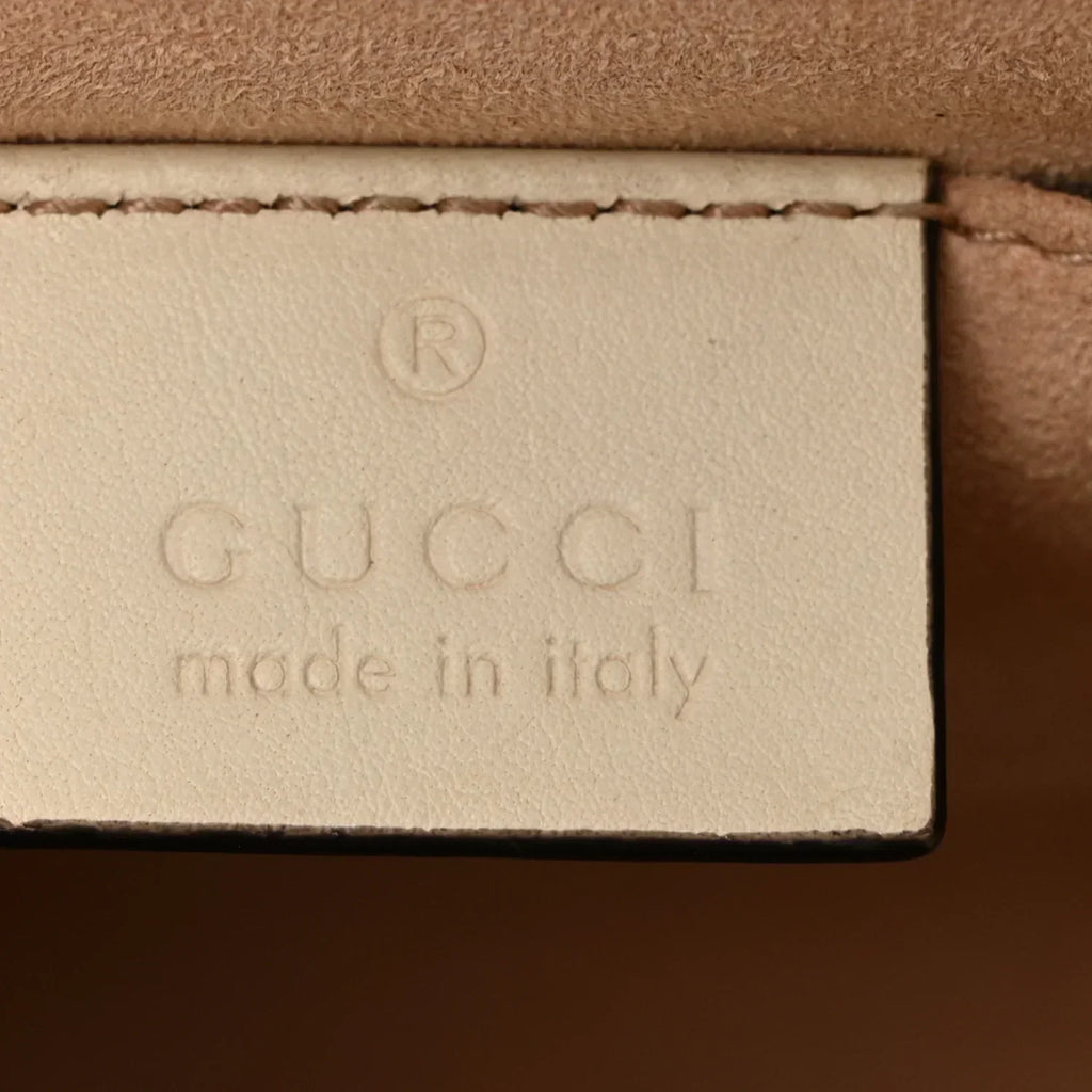 Gucci Padlock Small Shoulder Bag – Beige