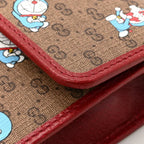 Gucci X Doraemon GG Supreme Mini Crossbody Bag – Brown