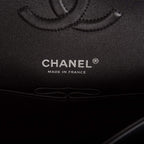 Chanel Medium Classic Double Flap Bag SO Black Lambskin Quilted Black Hardware