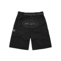 Corteiz Alcatraz Cargo Short - Triple Black