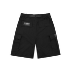 Corteiz Alcatraz Cargo Short - Triple Black