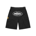 Corteiz Alcatraz Cargo Short - Black