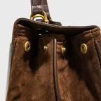Bags End Ciara Vegan Suede Shoulder Bag