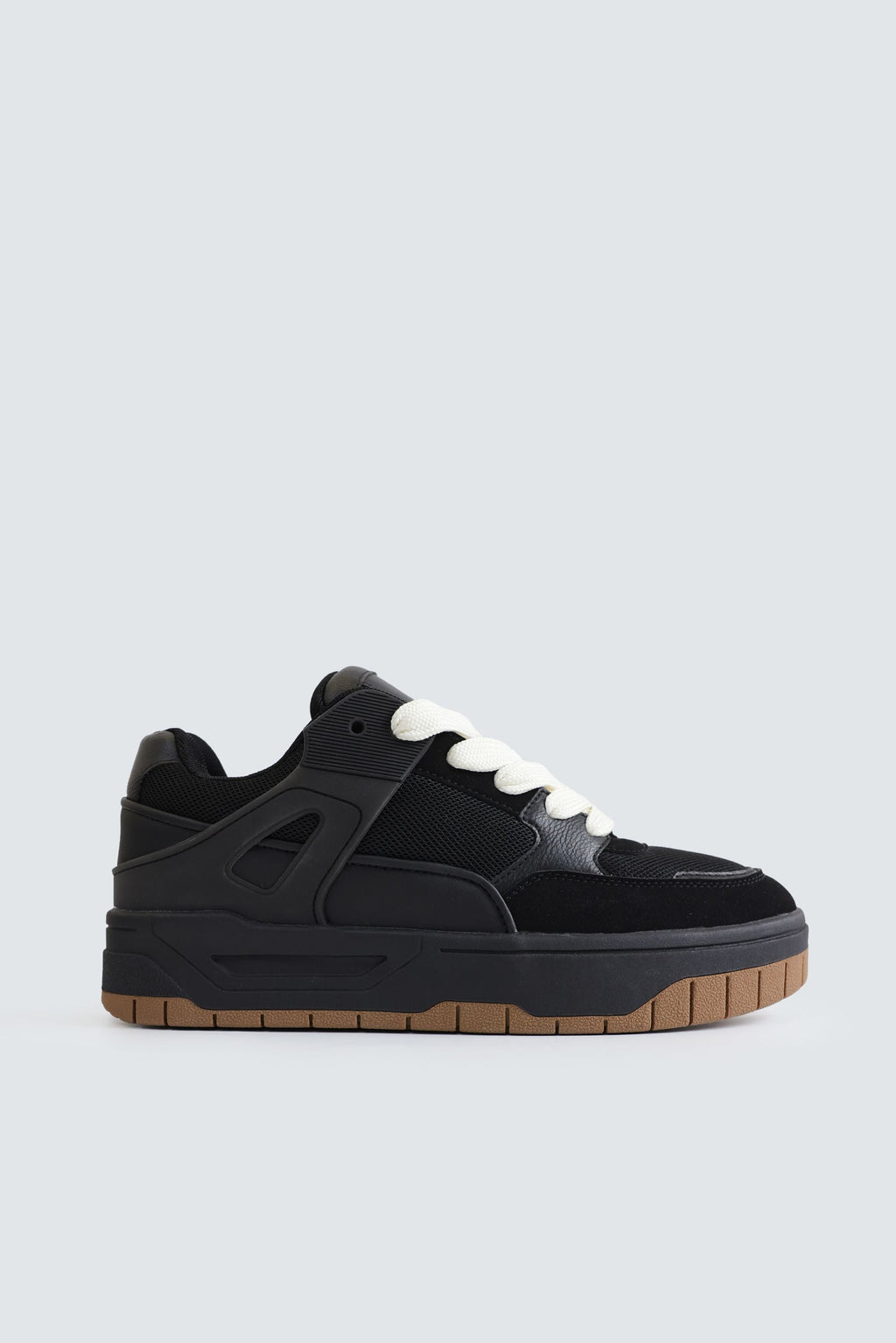 Bags End Men's Black Multi-Piece Sneakers