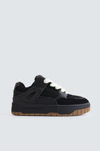 Bags End Men's Black Multi-Piece Sneakers
